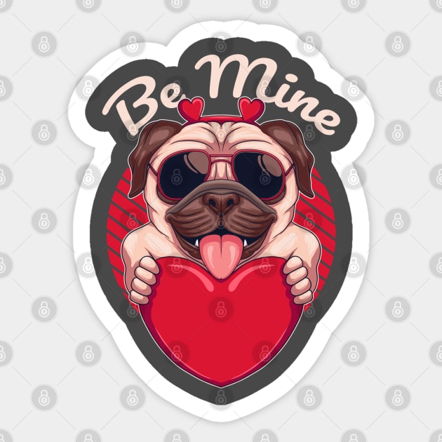 Be mine - valentines day Sticker by AMK Stores